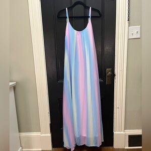 Pink Lily Maxi Dress